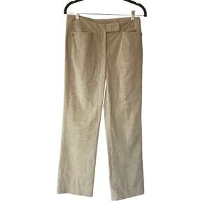 Loro Piana women's corduroy pants trousers cream size 40 (US 4) *altered*